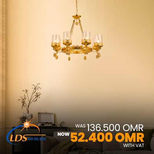 LEEVI CLASSIC CHANDELIER 8 ARMS