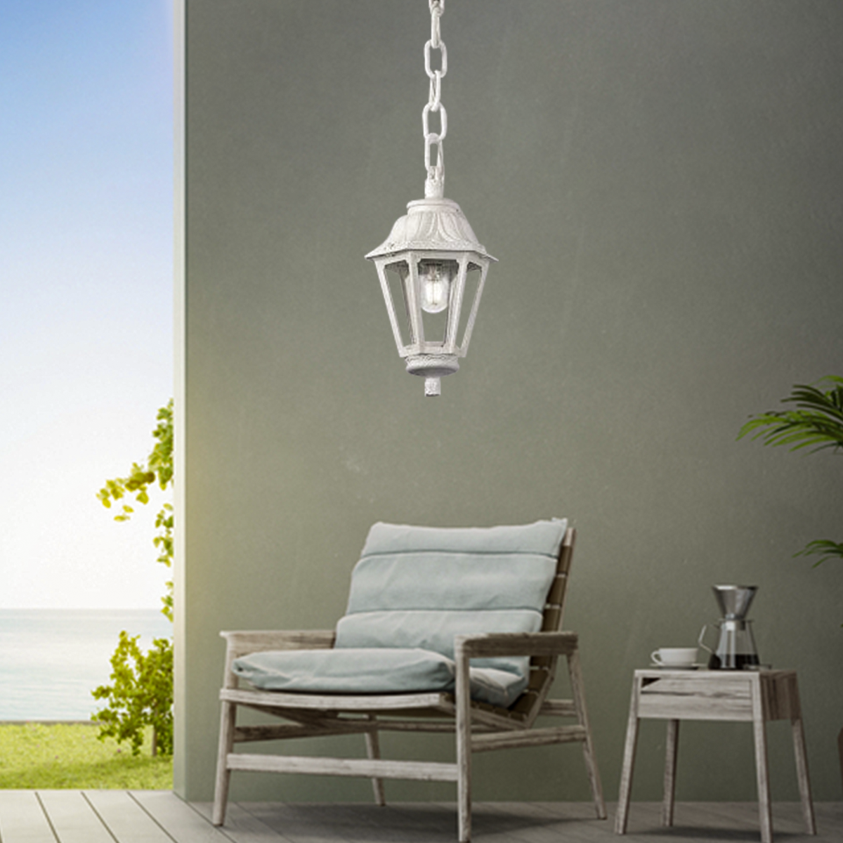 FUMAGALLI'S ANNA PENDANT WHITE (MADE IN ITALY)