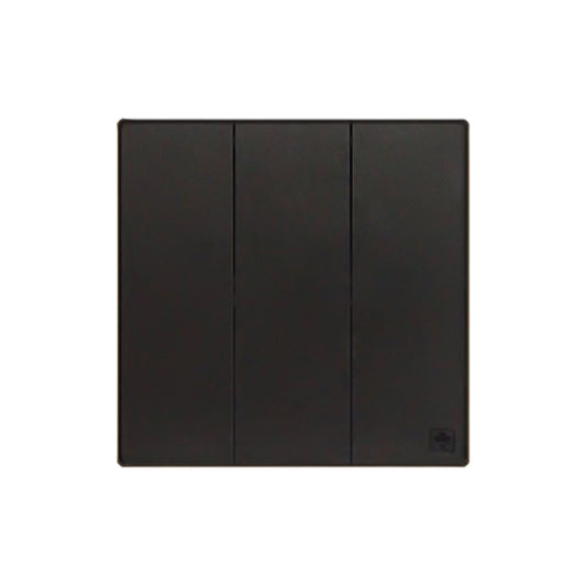 JEWEL GRAPHITE 3 GANG SWITCH MEGA | مفتاح ميجا 3 خانات – سلسلة 