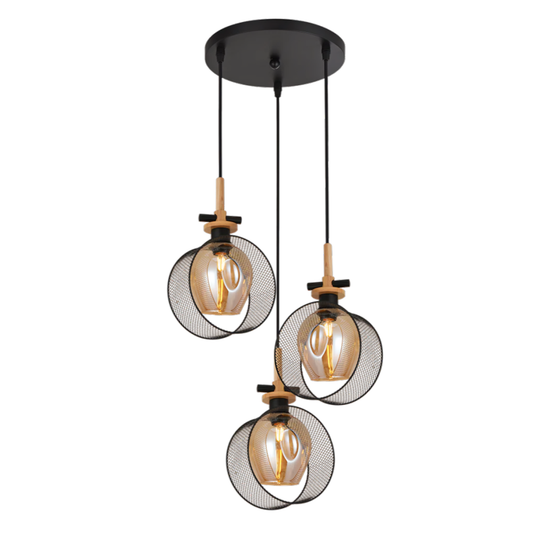 Gulfport Modern Chandelier Pendant 3 | جلفبورت – ثريا معلقة عصرية بثلاثة رؤوس