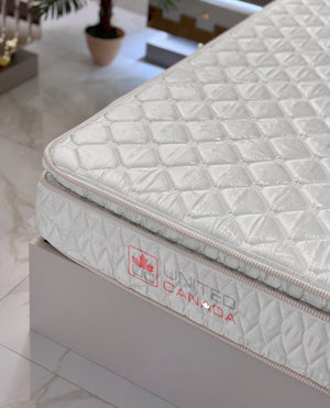 UNITED CANADA MATTRESS MONTREAL MEDICAL WITH PILLOW TOP(4 YEARS WARRANTY)