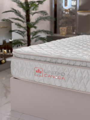 UNITED CANADA MATTRESS MONTREAL MEDICAL WITH PILLOW TOP(4 YEARS WARRANTY)