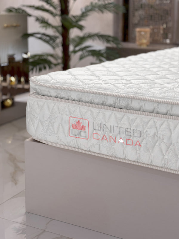 UNITED CANADA MATTRESS MONTREAL MEDICAL WITH PILLOW TOP(4 YEARS WARRANTY)