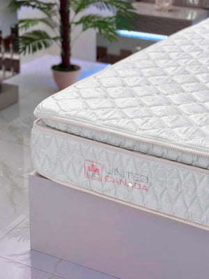 UNITED CANADA MATTRESS MONTREAL MEDICAL WITH PILLOW TOP(4 YEARS WARRANTY)