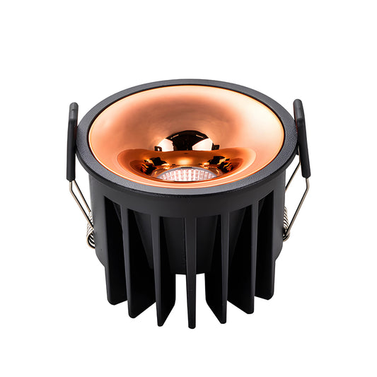 Luxury Spotlight Rose Gold 3000K 12 Watts (8 cm Cut-Out) | لاكشري – سبوت لايت – ذهبي وردي – 3000 كلفن – 12 واط – فتحة تركيب 8 سم