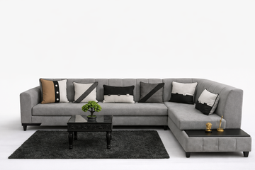 ONTARIO CUSTOMIZED L SHAPE SOFA  (55.000 RIALS PER METER) | أنتاريو - كنبة شكل حرف الإل مصممة حسب الطلب (السعر: 55,000 ريال للمتر الطولي)