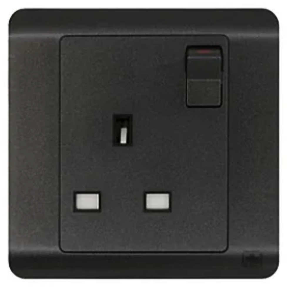 JEWEL GRAPHITE SINGLE SOCKET | مقبس مفرد – سلسلة "جوهرة" – جرافيت