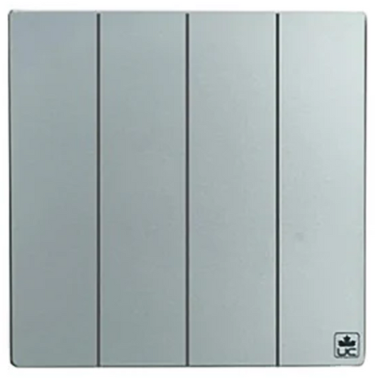 JEWEL TITANIUM 4 GANG SWITCH MEGA | Megaمفتاح 4 خانات – سلسلة 