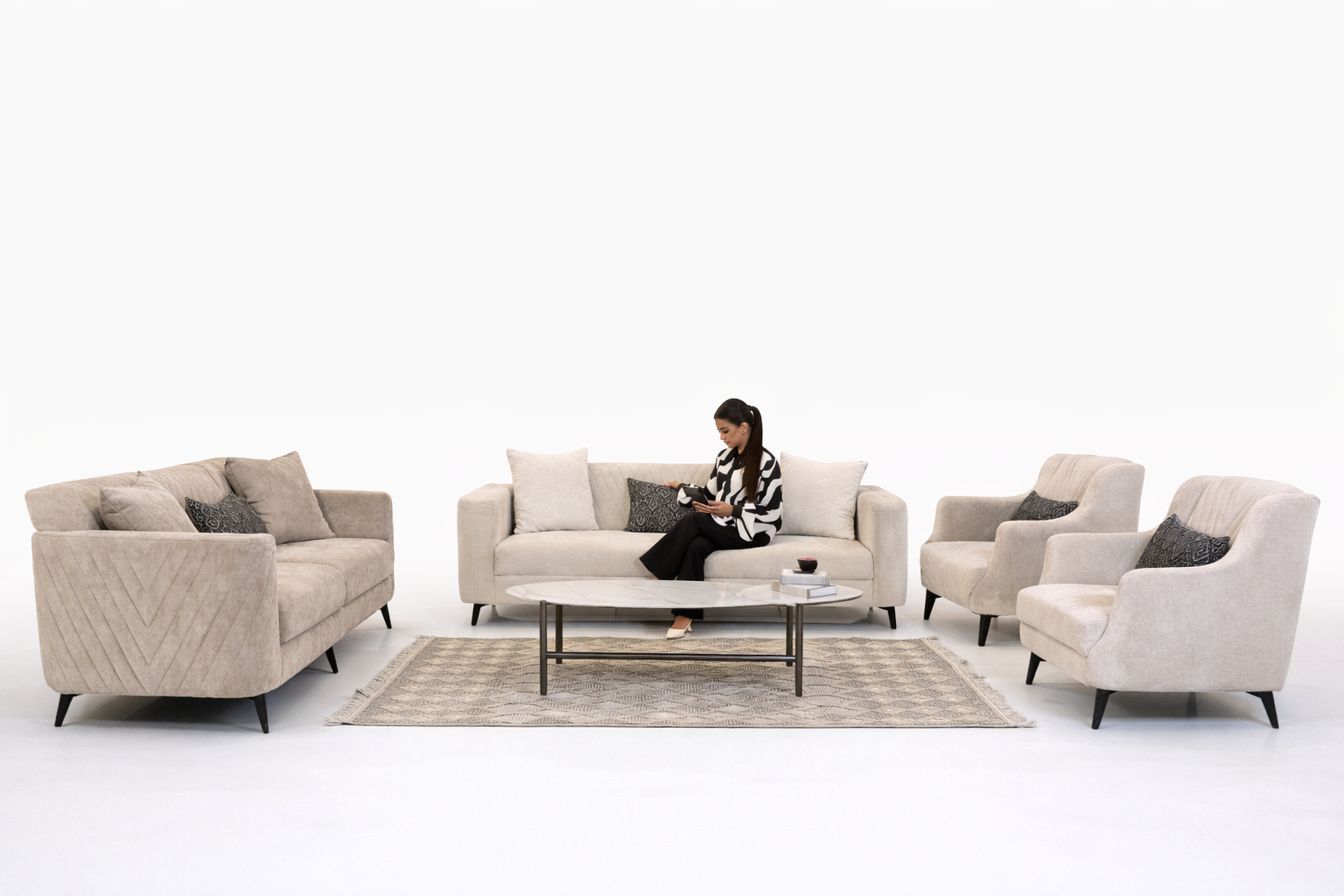 STAINLY SOFA SET | ستانلي – طقم كنب