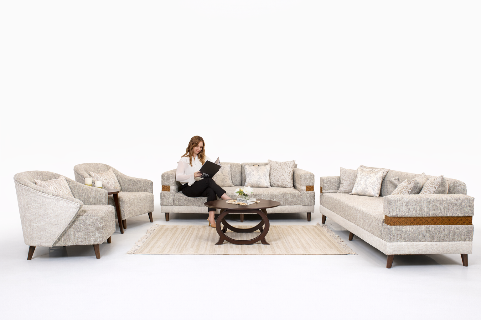 OSLO DUAL-TONE (3 Seater) | أوسلو (ثلاثة مقاعد)