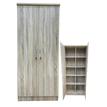 2 DOORS WARDROBE(619 SOLID)