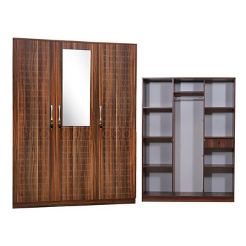 3 DOORS WARDROBE (730 APPLE)