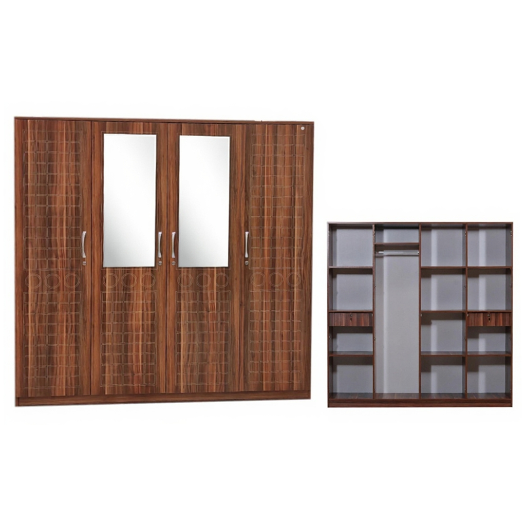 4 DOORS WARDROBE (740 APPLE)
