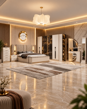 EURO STAR- BEDROOM SET 10-Piece
