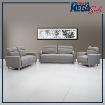 Minerva Grey Sofa Set