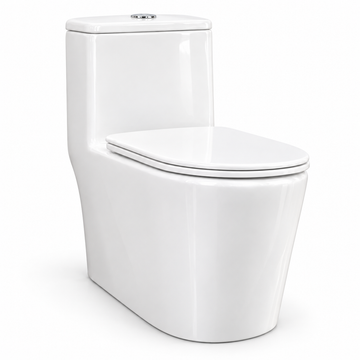 Milano Premium One-Piece Toilet | طقم كرسي حمام ميلانو فاخر