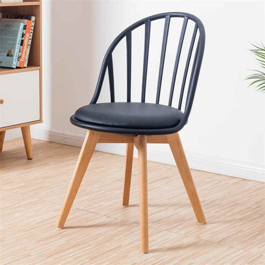 CLANCY DINING CHAIR BLACK