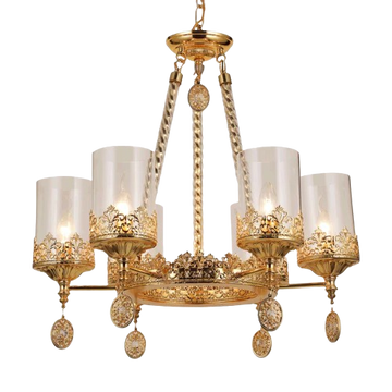 LEEVI CLASSIC CHANDELIER 6 ARMS