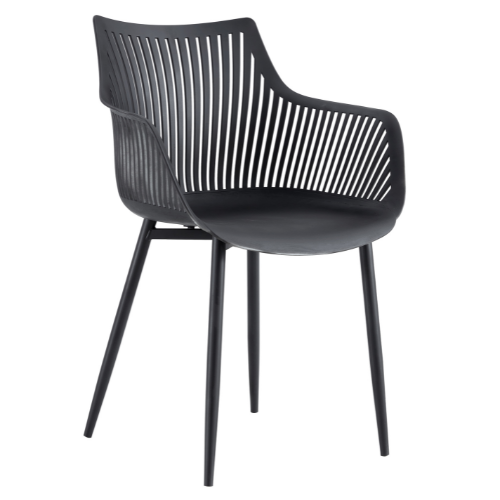 BLAINE DINING CHAIR BLACK