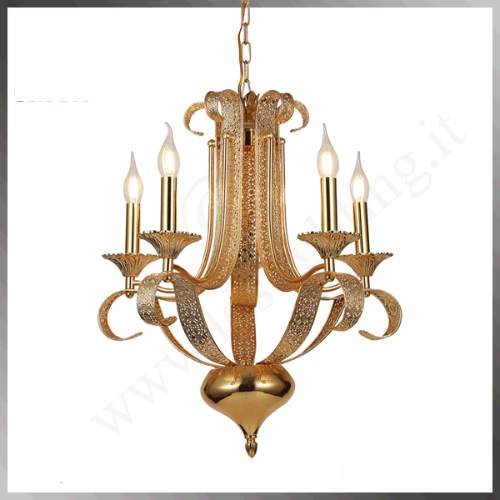 MAURI CLASSIC CHANDELIER 5 ARMS