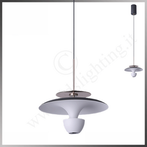 Meteor Modern Chandelier Pendant White