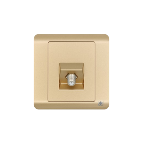 JEWEL CHAMPAGNE TV SOCKET