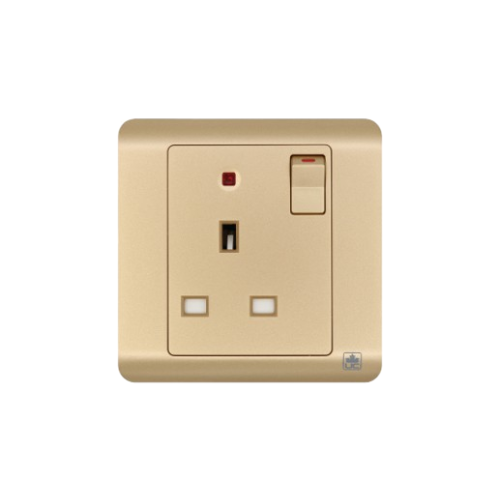 JEWEL CHAMPAGNE SINGLE SOCKET  WITH NEON