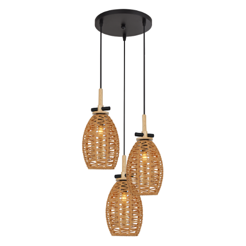 Glendon Modern Chandelier 3 Pendant