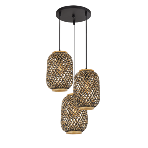 Glyn Modern Chandelier 3 Pendant