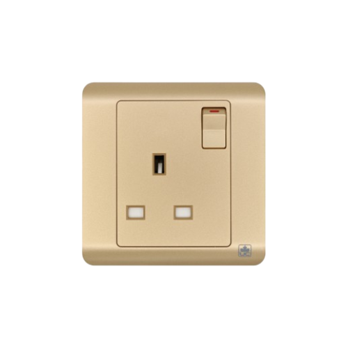 JEWEL CHAMPAGNE SINGLE SOCKET