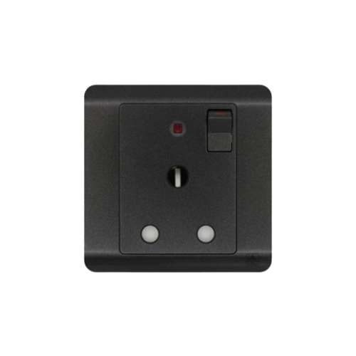 JEWEL GRAPHITE SINGLE SOCKET ROUND PIN