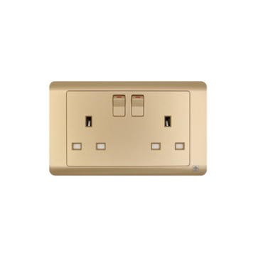 JEWEL CHAMPAGNE DOUBLE  SOCKET