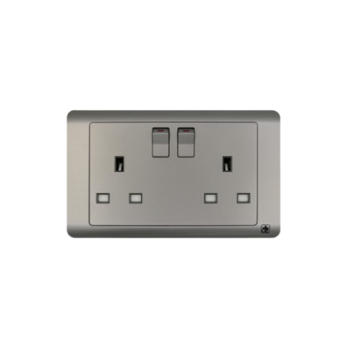 JEWEL SONIC GREY DOUBLE  SOCKET