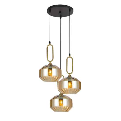 Glynette Modern Chandelier 3 Pendant