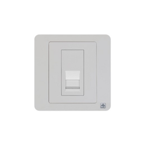 JEWEL WHITE RJ45 SOCKET