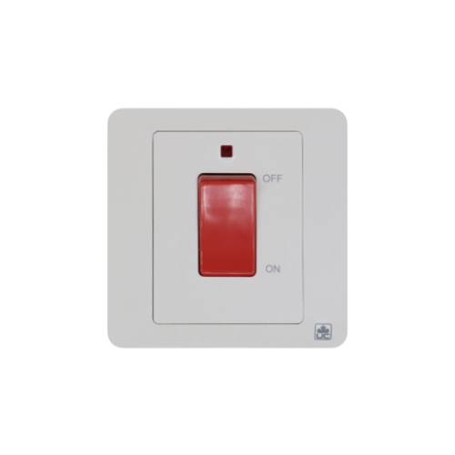 JEWEL WHITE 45AMP 3X3 SWITCH