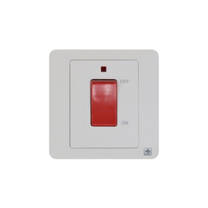 JEWEL WHITE 45AMP 3X3 SWITCH