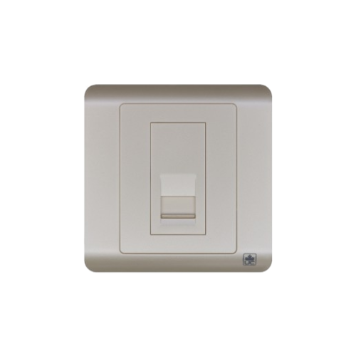 JEWEL PEARL WHITE RJ45 SOCKET | RJ45 مقبس بيانات – سلسلة