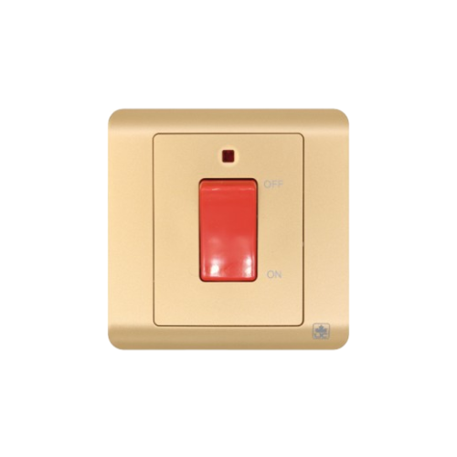 JEWEL CHAMPAGNE 45AMP 3X3 SWITCH