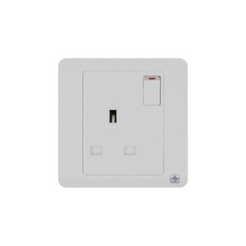 JEWEL WHITE SINGLE SOCKET