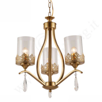 SAMI CLASSIC CHANDELIER 3 ARMS