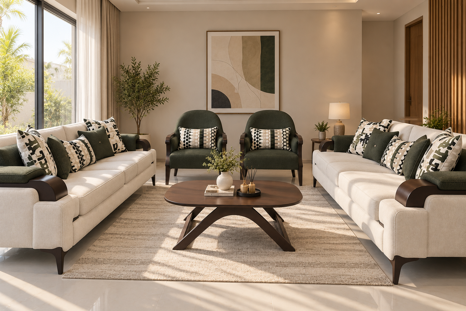 Berlin Sofa Set 8 Person (Premium)
