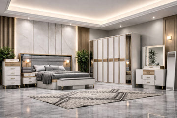 OSLO-1080  BEROOM SET 9-Piece